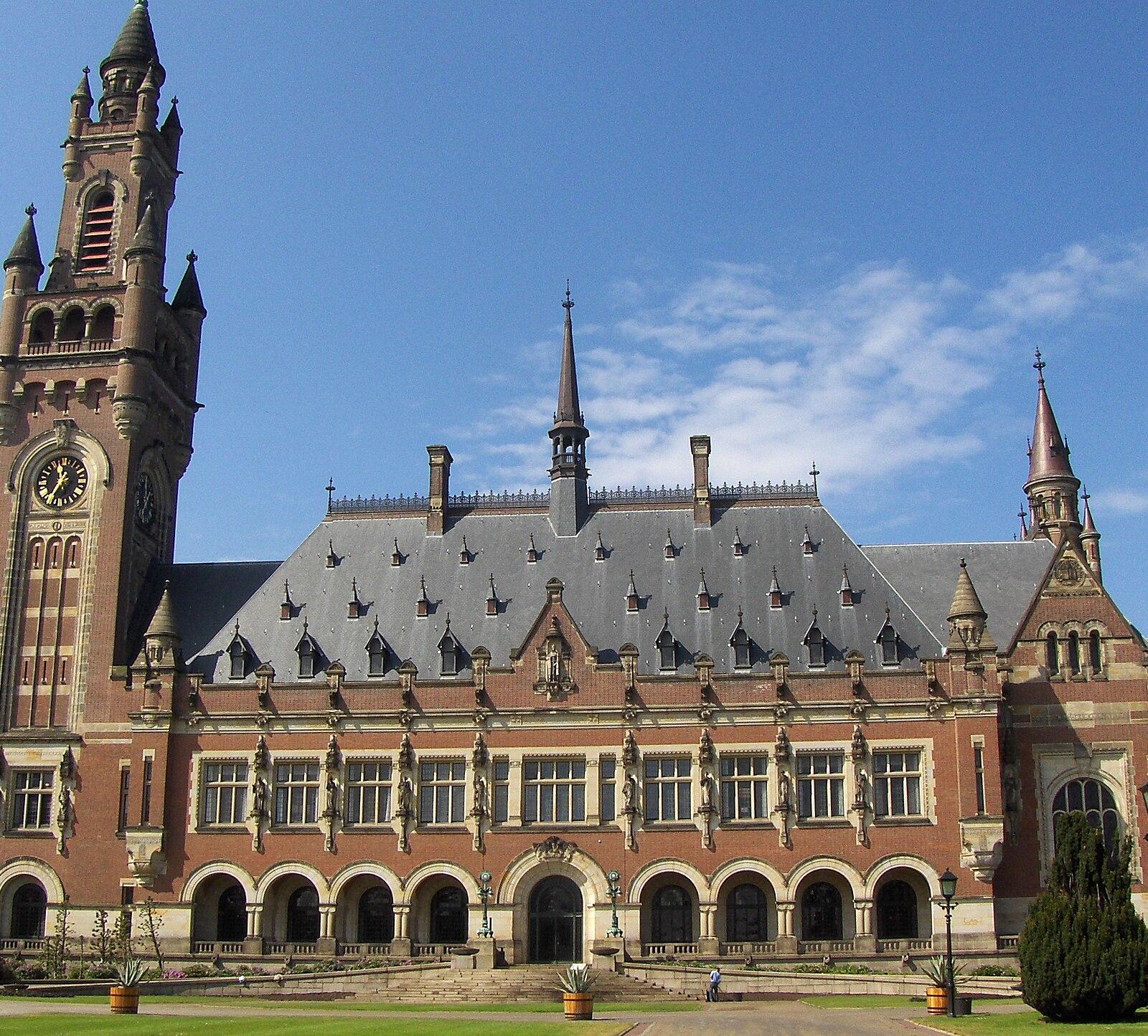 Peace Palace (Vredespalais) Houses the International court of Justice the principal Judiciary body of the United Nations